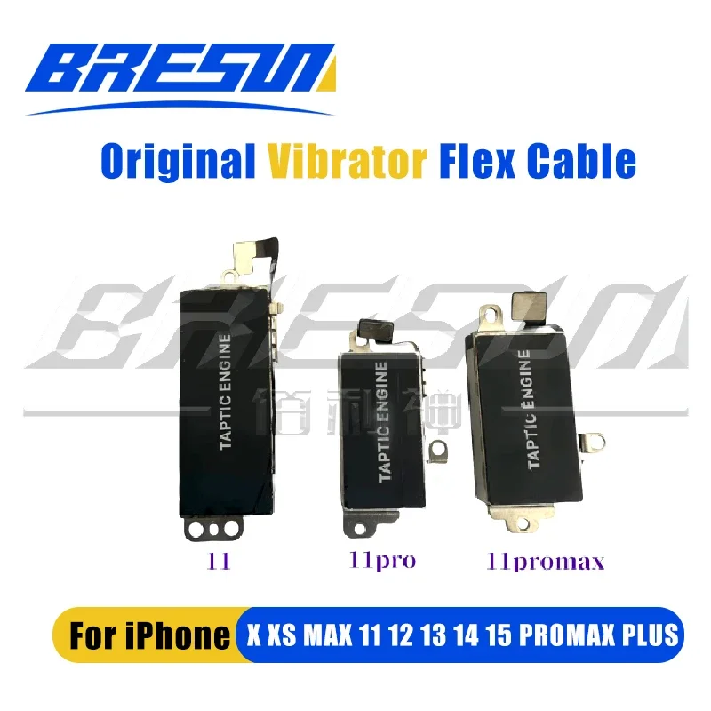 Vibrazione del telefono cellulare con motore a vibrazione da 10 pezzi per iPhone 13, 12, 11 Pro Max, X, XS, XR, XSM, modulo motore silenzioso, cavo flessibile,