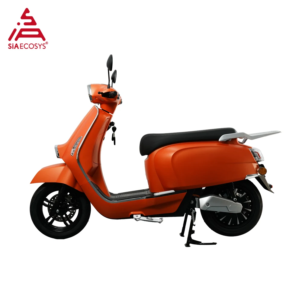 SiAECOSYS 3000W Rated 80KPH Max YT Electric Scooter High Range Motorcycle with Front and Rear Disc Brake and 72V 40Ah Battery