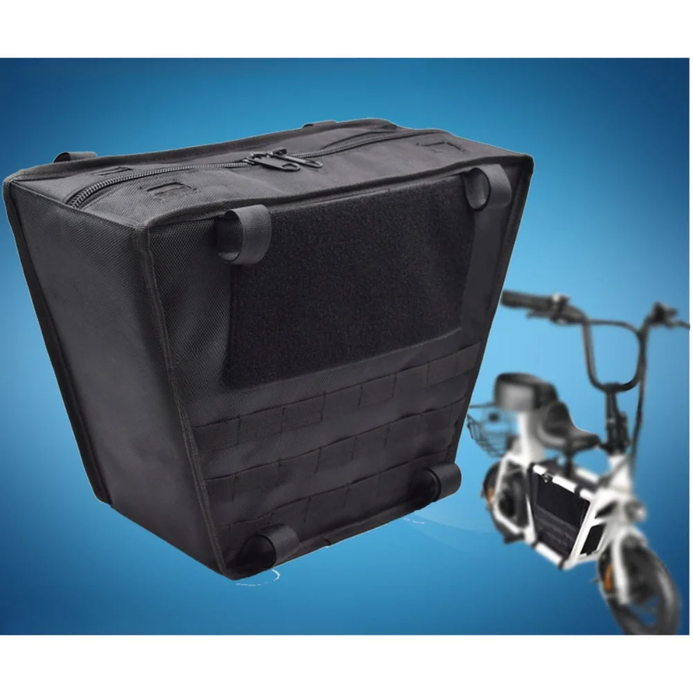 /Large /Capacity /Trapezoidal Bike Frame Bag 1680D Nylon Waterproof Front Triangle Storage Pouch For Mountain Road E-Bike Cyclin