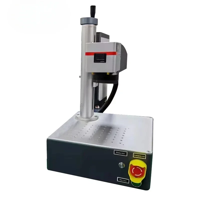 Portable Big For Wood Metal Integrated Autofocus Big Format Desktop 20W 30W 50W Laser Fiber Marking Machine