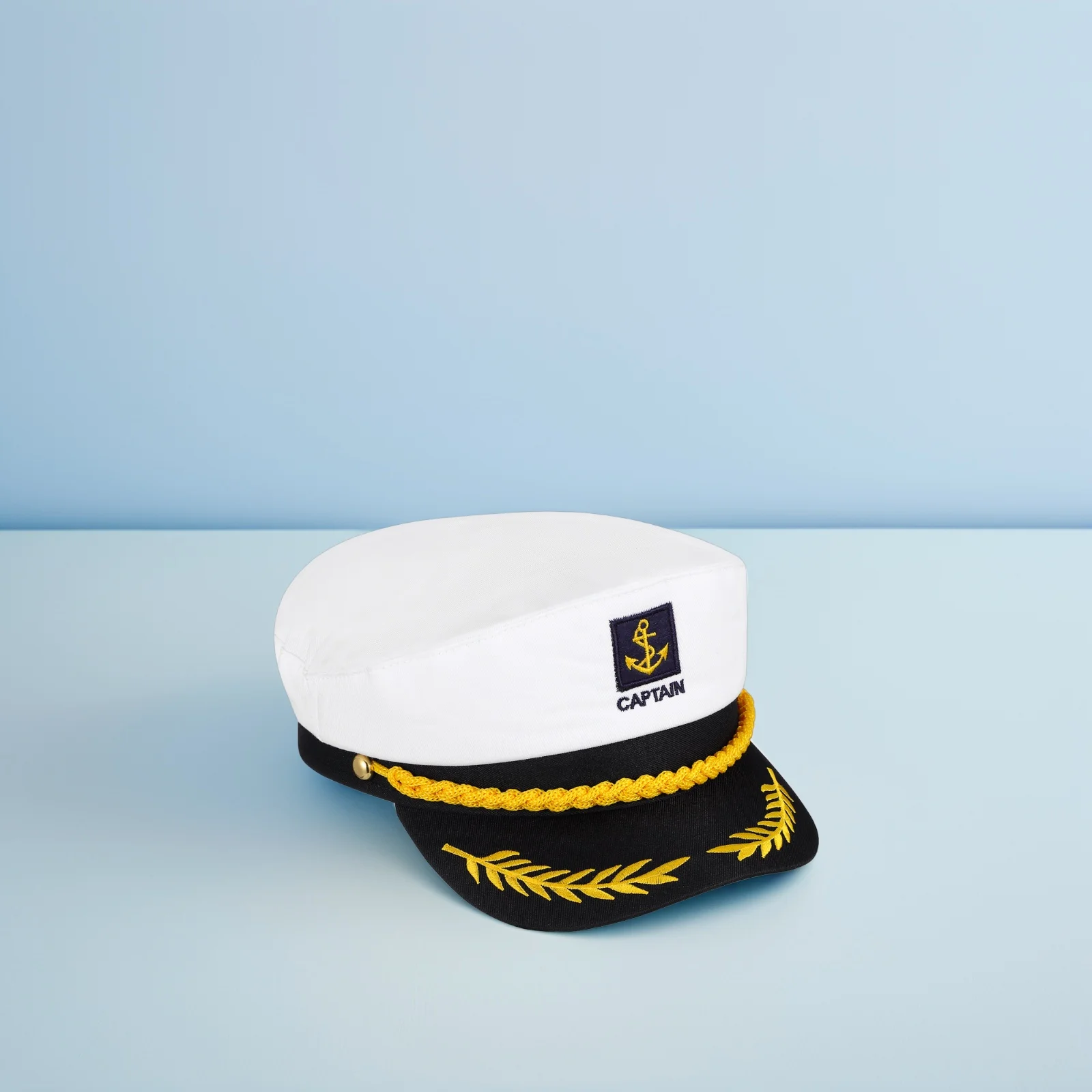 Adult Yacht Boat Ship Hat BESTOYARD Sailor Captain Costume Navy Party Rainbow Accessory Men Marine Admiral Bucket Cap