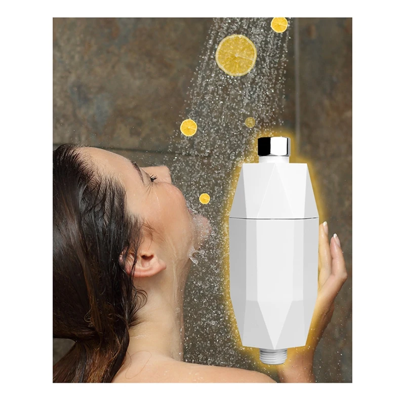 Cabezal de ducha de lluvia perfumado ABWR, prefiltro, eliminación de cloro, suavizante de agua, accesorios de baño