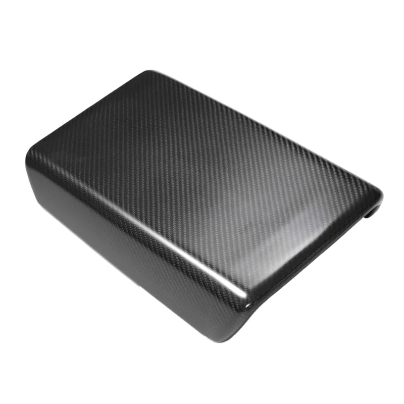 

Center Armrest Box Cover Trim For Tesla Model 3 2017-2022 Model Y 2021-2022 Interior Replacement ABS Carbon Fiber
