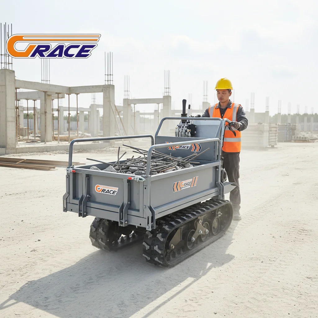 

Mini Dumper 600kg Small Crawler Dumper EURO 5 EPA Fast Delivery High Quality Factory Direct Supply