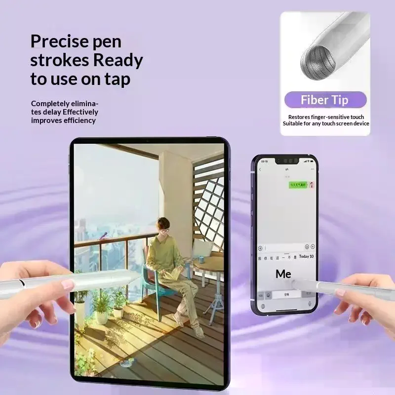 Universal Stylus Pen 3 In 1 Magnetic Adsorption High Precision Touch Screen Pencil For Phone Tablet Drawing Writing Game