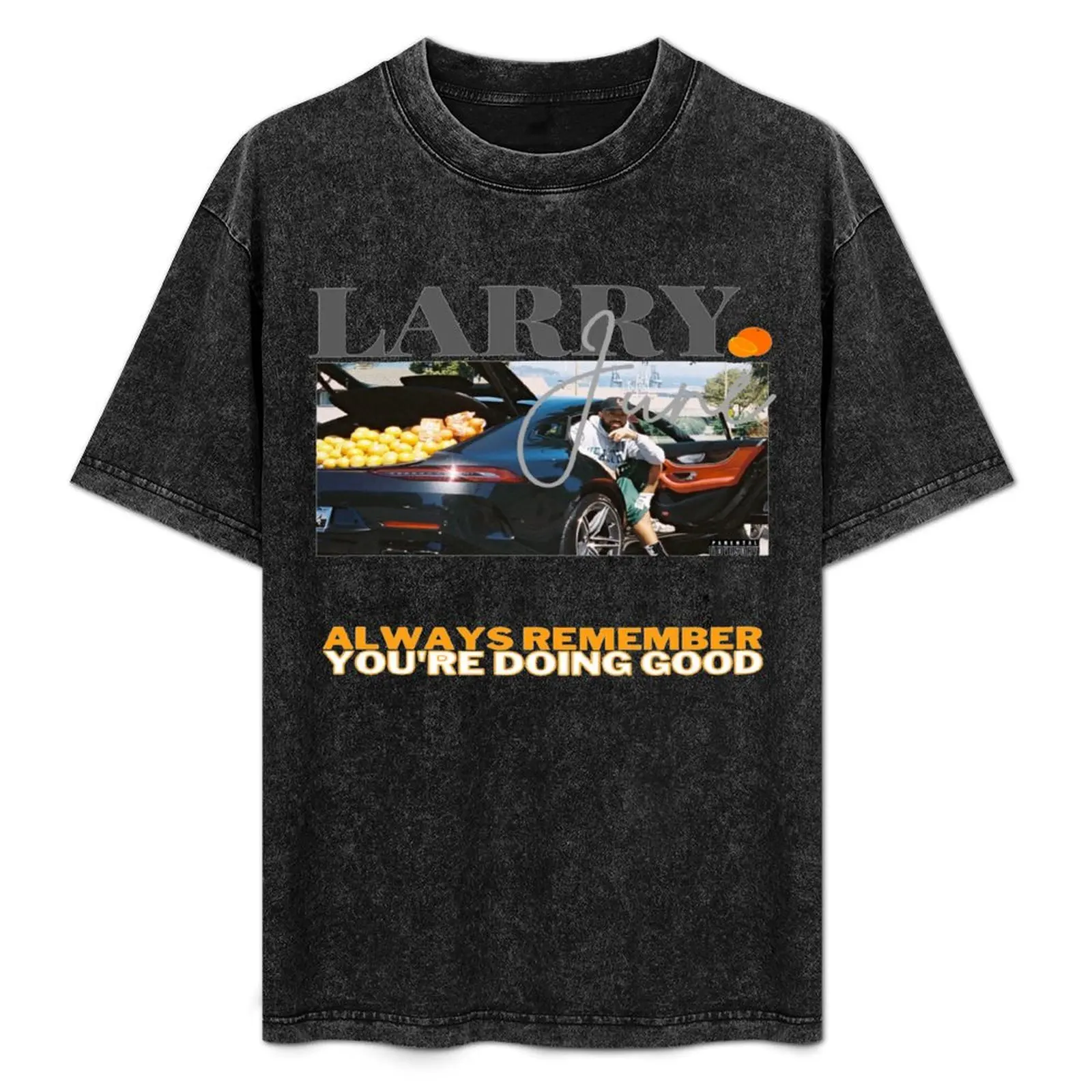 OUT THE TRUNK LARRY JUNE T-Shirt blacks plus size clothes shirts men