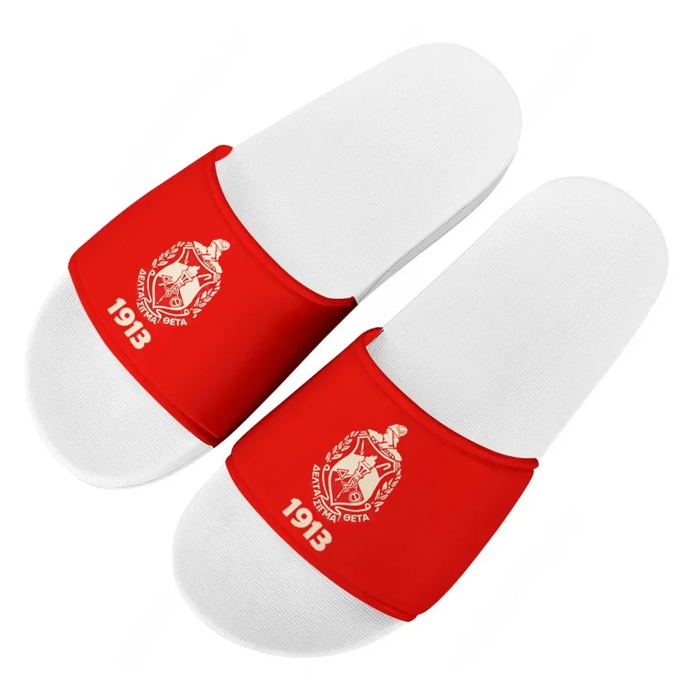 

American Sisterhood Sorority Home Customized Water Shoes Bathroom Beach Pool Sandals That Can Be Worn Outside