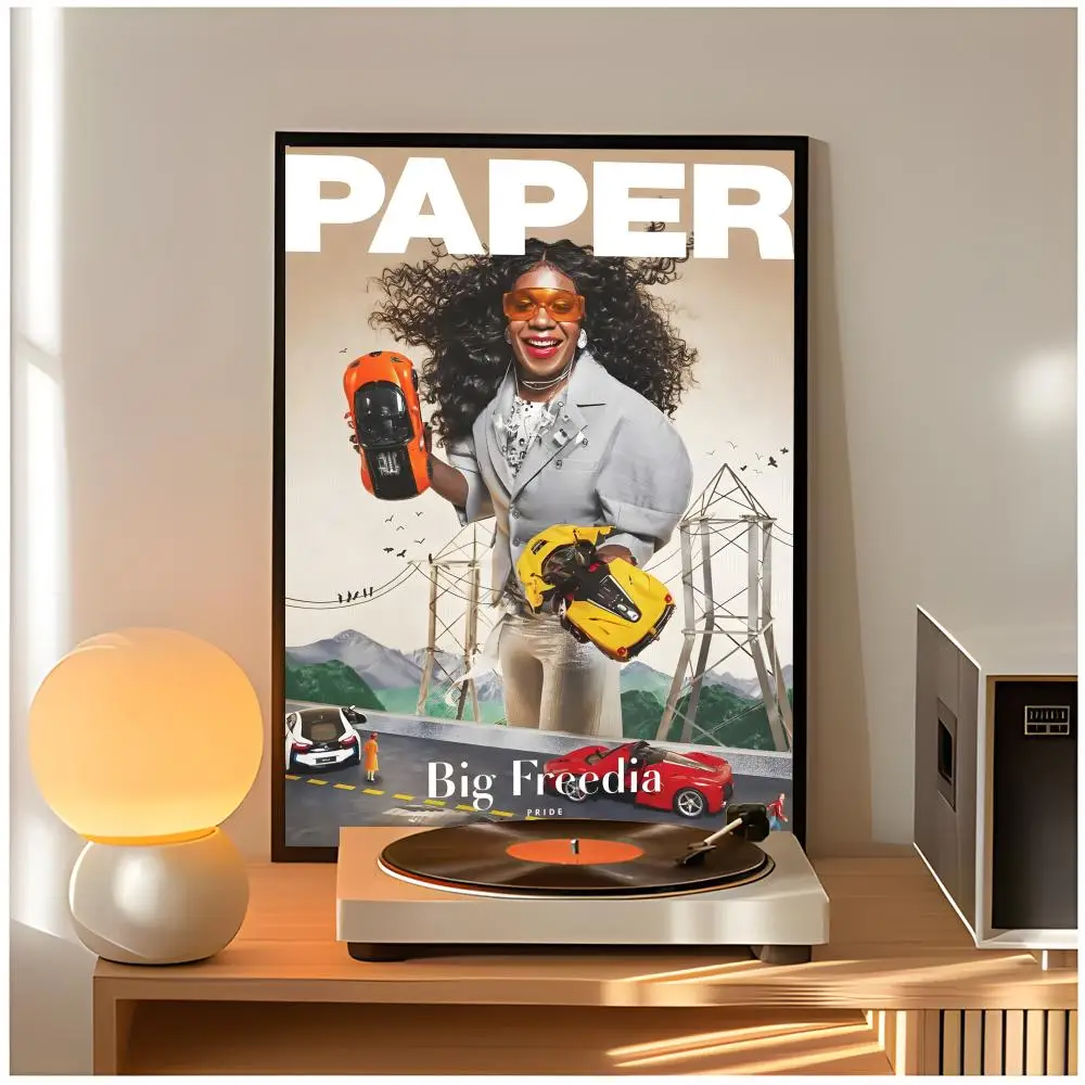 Big Freedia Pressing Onward Poster Premium Wall Decor Modern Home Poster Unframed