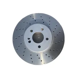 Front Disc Brake Rotor A2224215100 A2224200272 DDF2521C-1 92294105 for Mercedes Benz S-Class Drilled Brake Disk