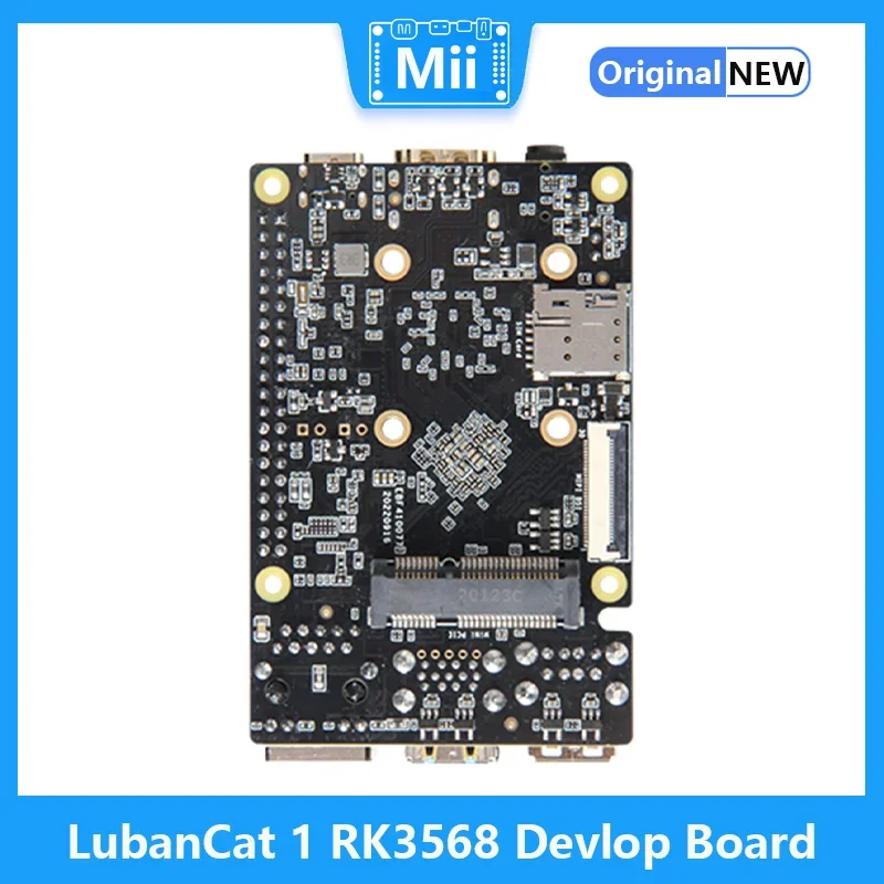 لوحة تطوير LubanCat 1 مع 5V3A Power Rockchip RK3568 1 TOPS NPU، 4K فك يدعم Ubuntu Debian Android 11 OS