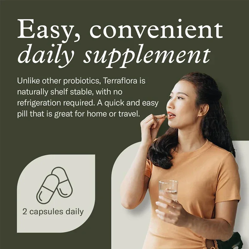 SBO Probiotics and Prebiotics, Immune Support, Intestinal Health, Suitable for Men and Women, 60 Capsules