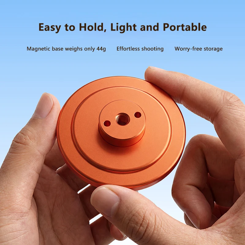 Magnetische Handyhalterung für Live-Streaming und mobiles Fotografieren, kompatibel mit MagSafe, passend für 17-mm-Kugelkopf und 1/4-Zoll-Gewinde-Stativ. – Detail 15