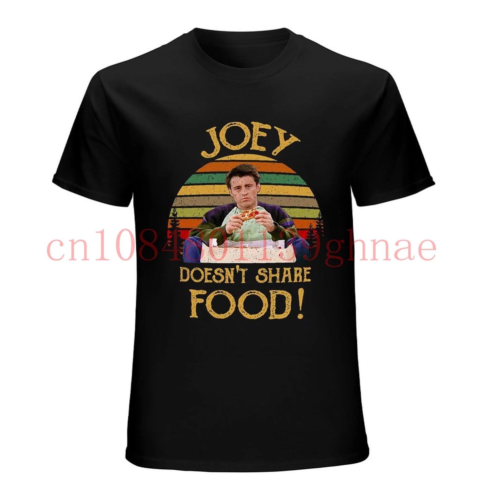 Joey Doesn't Share Food Shirt Vintage Joey Tribbiani T shirt Friends TV Show Funny Christmas Gift For Men Women