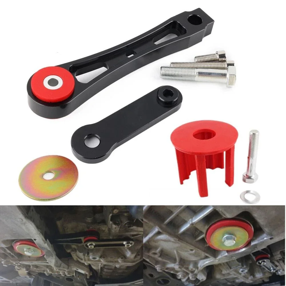 Soporte de motor de coche, soporte de motor de péndulo de hueso de perro + casquillo de inserción para VW Golf Gti Jetta MK5 MK6 2,0 T