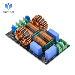 EMI Power Filter Filtering Board Audio Amplifier Power Supply Filter Common Mode High Current Electromagnetic HiFi Audio