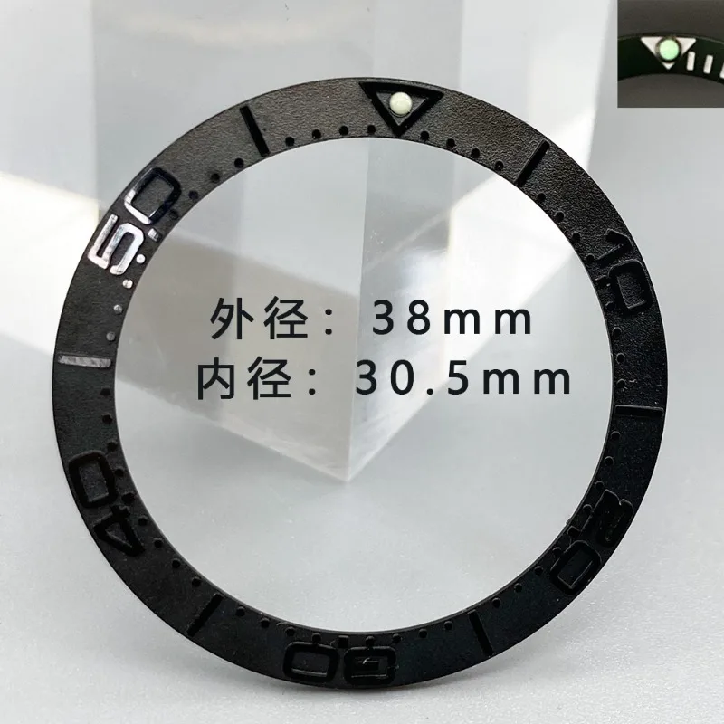 Accessories Bump ceramic ring outer diameter 38mm inner diameter 30.5mm suitable for 40mm case