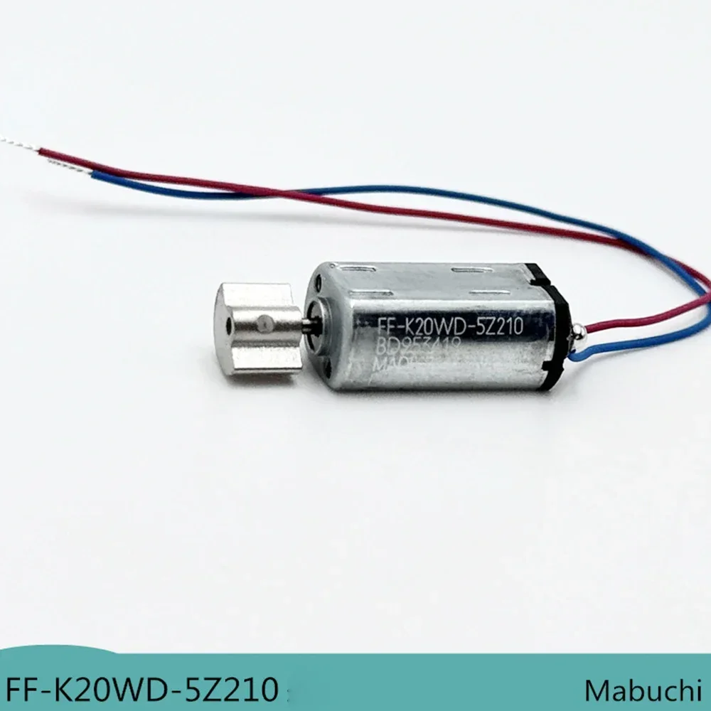 Mabuchi K20 Vibration Motor with Vibration Head DC 3V 3.7V for A Burglar Alarm Vibrator Precision Flat Vibration Massager Motor