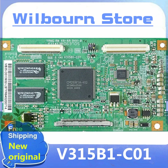 

1pcs~2pcs/lot High quality logic board V315B1-C01 LCD TV image logic board Quality assurance In stock