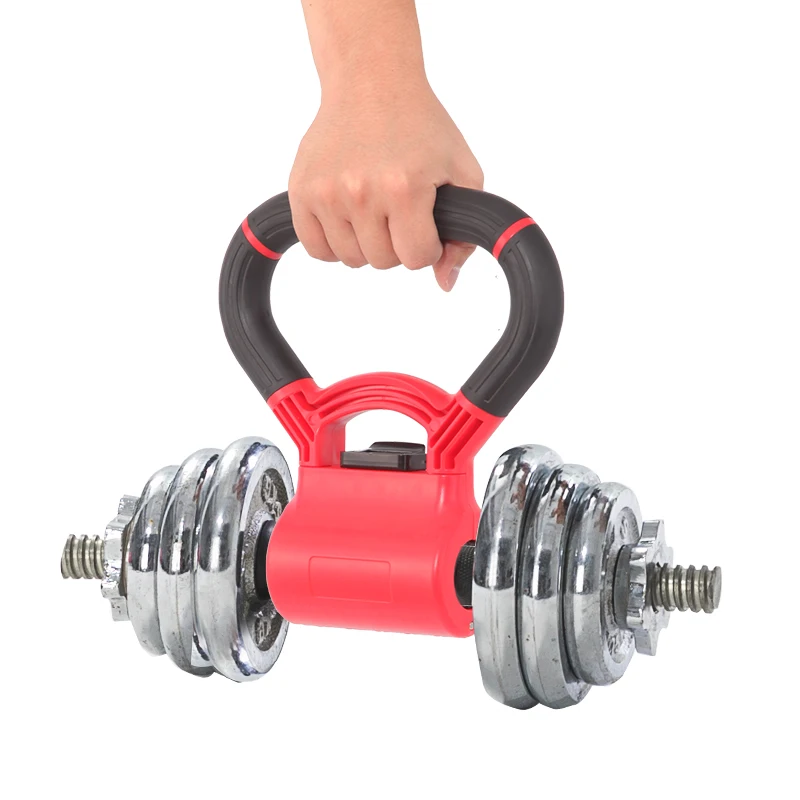 Weightlifting Kettle Bell Handle Gym Bodybuilding Fitness Equipment Accessories Adjustable Kettlebell Grip