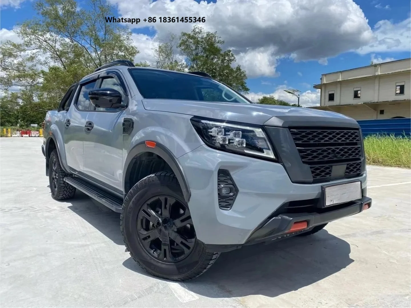 For  2016 2017 2018 2019 Facelift to 2021 NP300 Frontier with Bumpers Grille Headlight Taillight Car Bumpers Parts