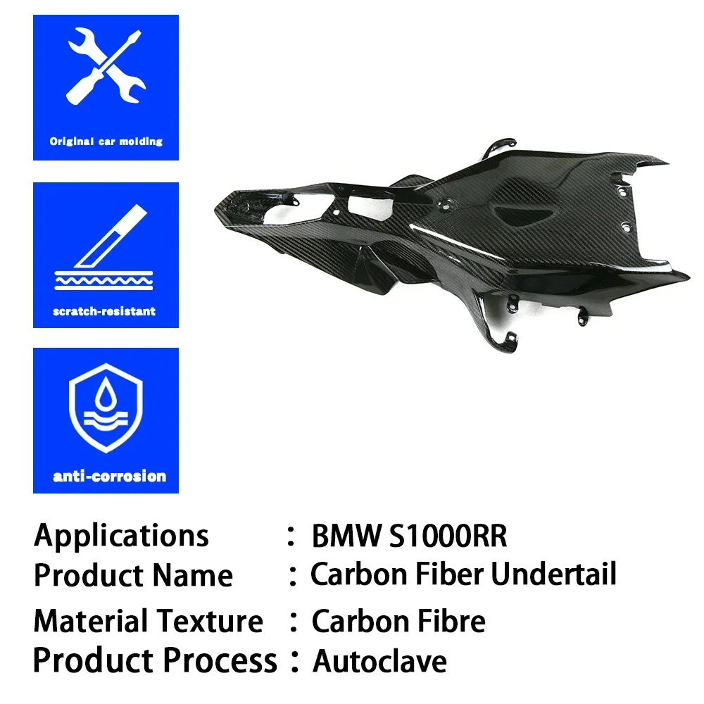 For Yamaha R1 2015+ R1M 2015+ Carbon Fiber Undertail 100% Full Dry Carbon Fiber Motorcycle Parts and Accessories