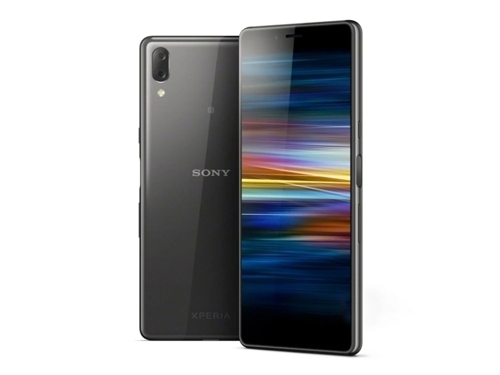 Sony Xperia L3 L3312 4G LTE 5.7 komórkowy "3GB RAM 32GB ROM oryginalny odblokowany 13MP & 2MP Android smartfon odcisk palca telefon komórkowy