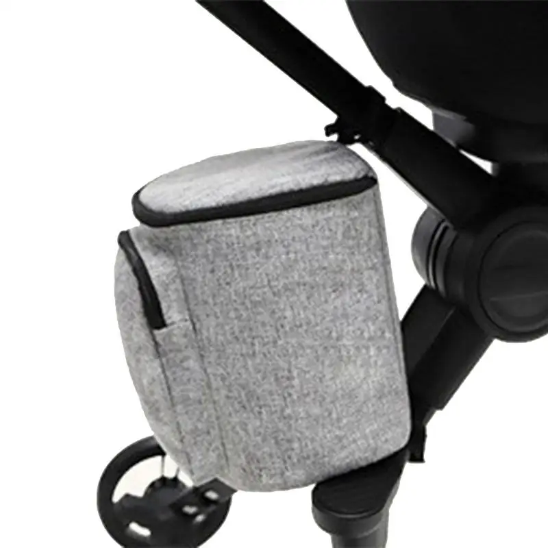 Stroller Basket Organizer Stroller Bag Caddy Organizer Accessories Dust Proof Stroller Pouch Kids Stroller Storage Basket