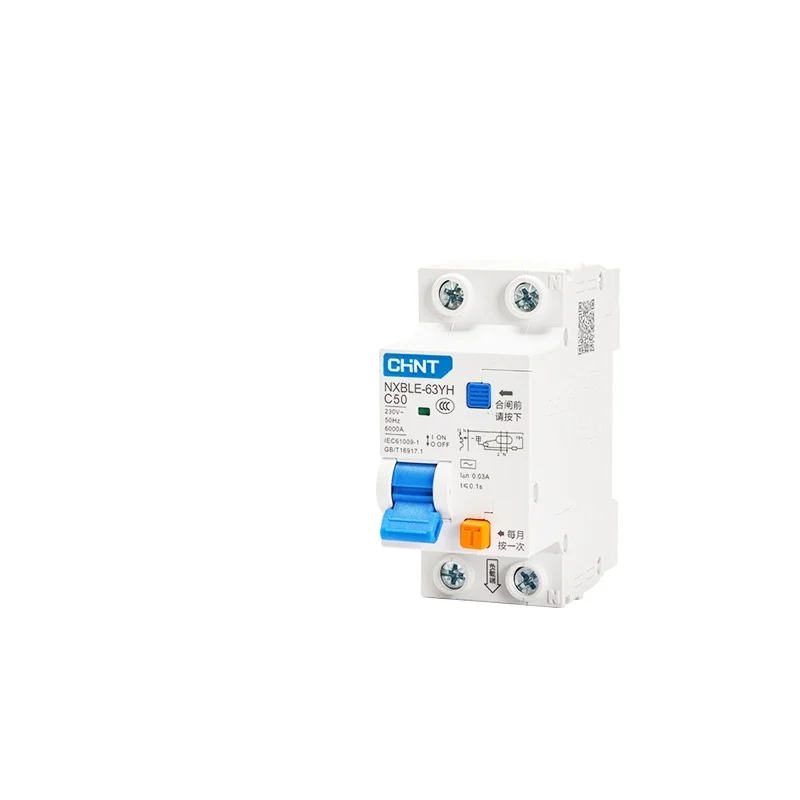 

CHINT Air Switch with Leakage Protector NXBLE-63YH Household 32a 1P+N 2P