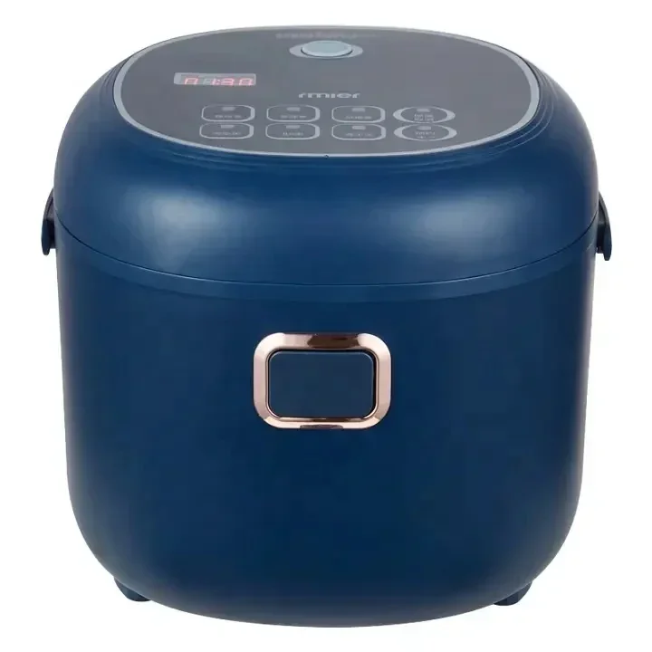 

2L Portable Drum-Shaped Car Rice Cooker Digital Multicooker for Soup and Porridge for Truck Lunch Box 12V/24V/220V