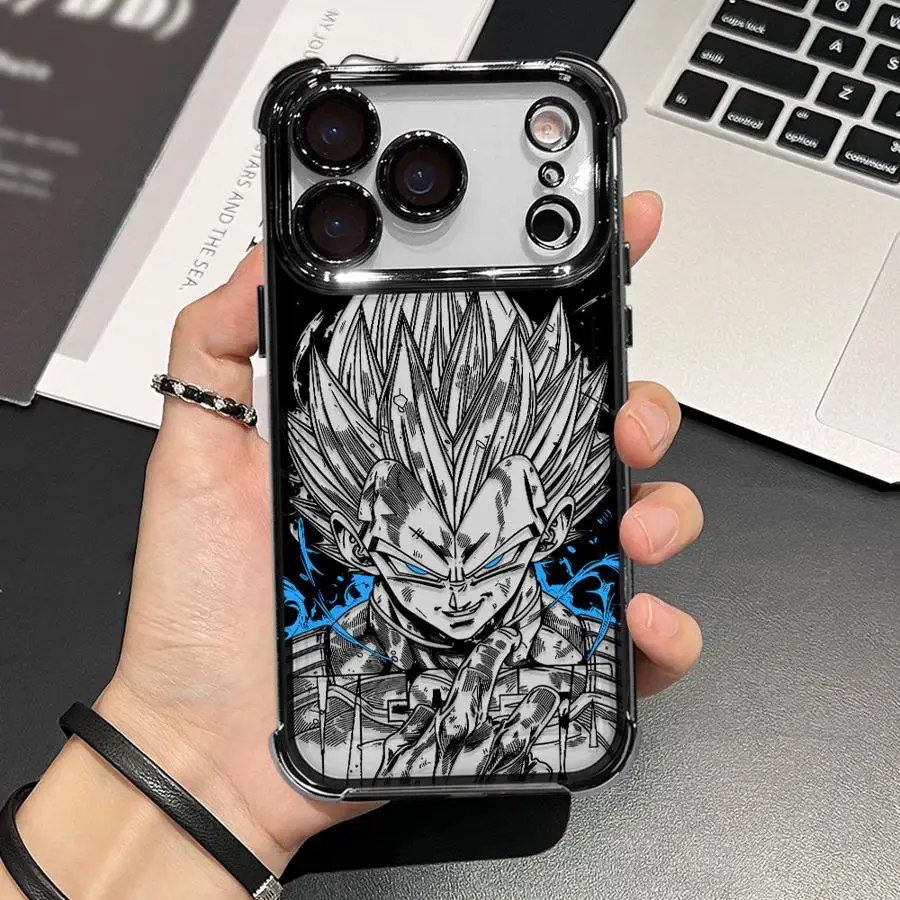 Phone Cover Case for Apple iPhone 17 Pro Max 11 14 12 Plus 16e 17e Air 15 13 16 Pro Dragons Ball Goku Vegeta view 4