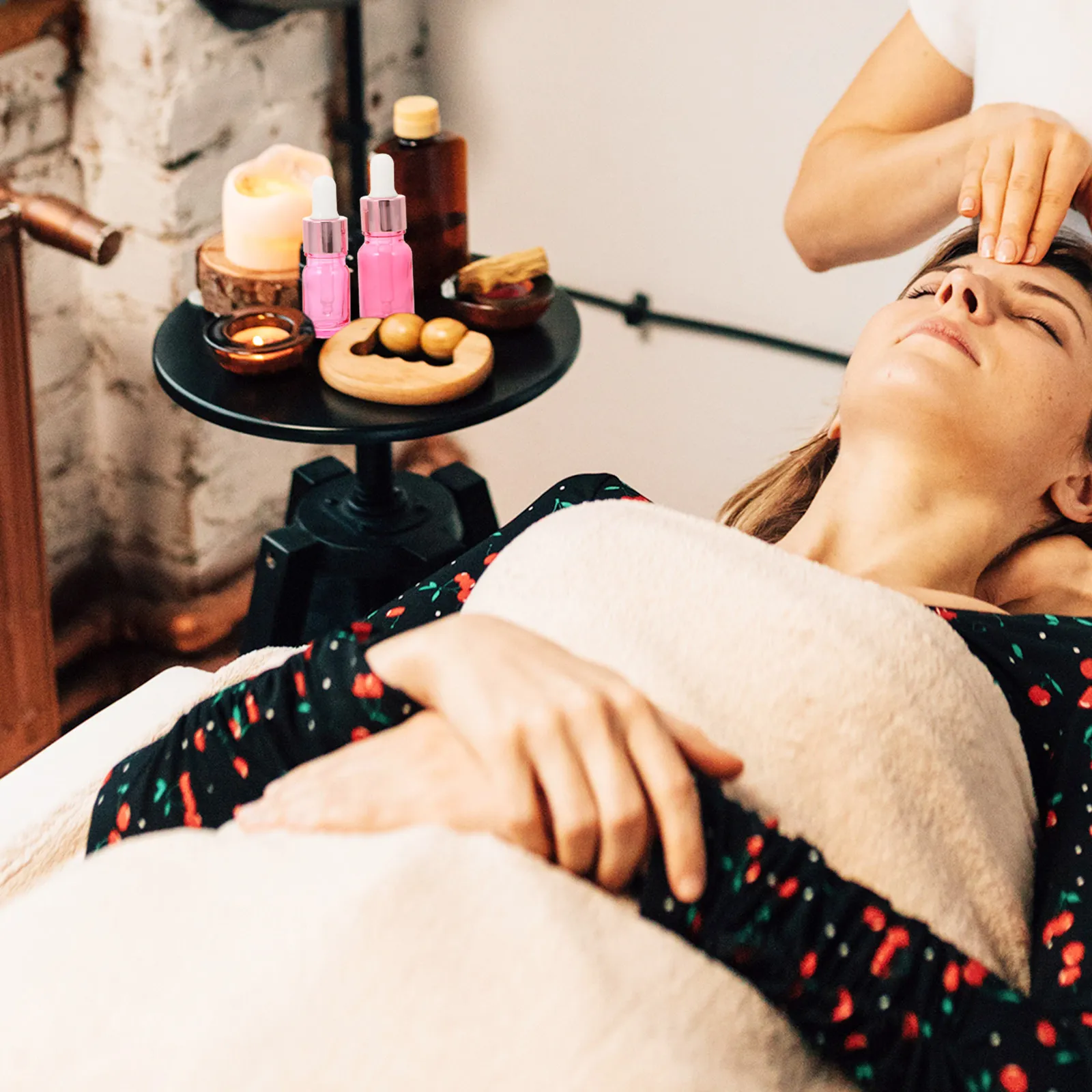 

1Set Essential Oil Bottle Set Rose Gold Thick Glass Dropper Bottles Travel Empty Glass Bottles Refillable Container