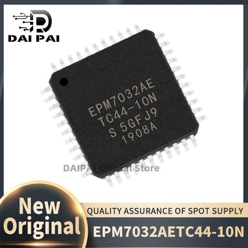 

(5Pcs-10Pcs/Lot) 100% New original EPM7032AETC44-10N EPM7032AETC44 QFP44 complex programmable logic device Chipset