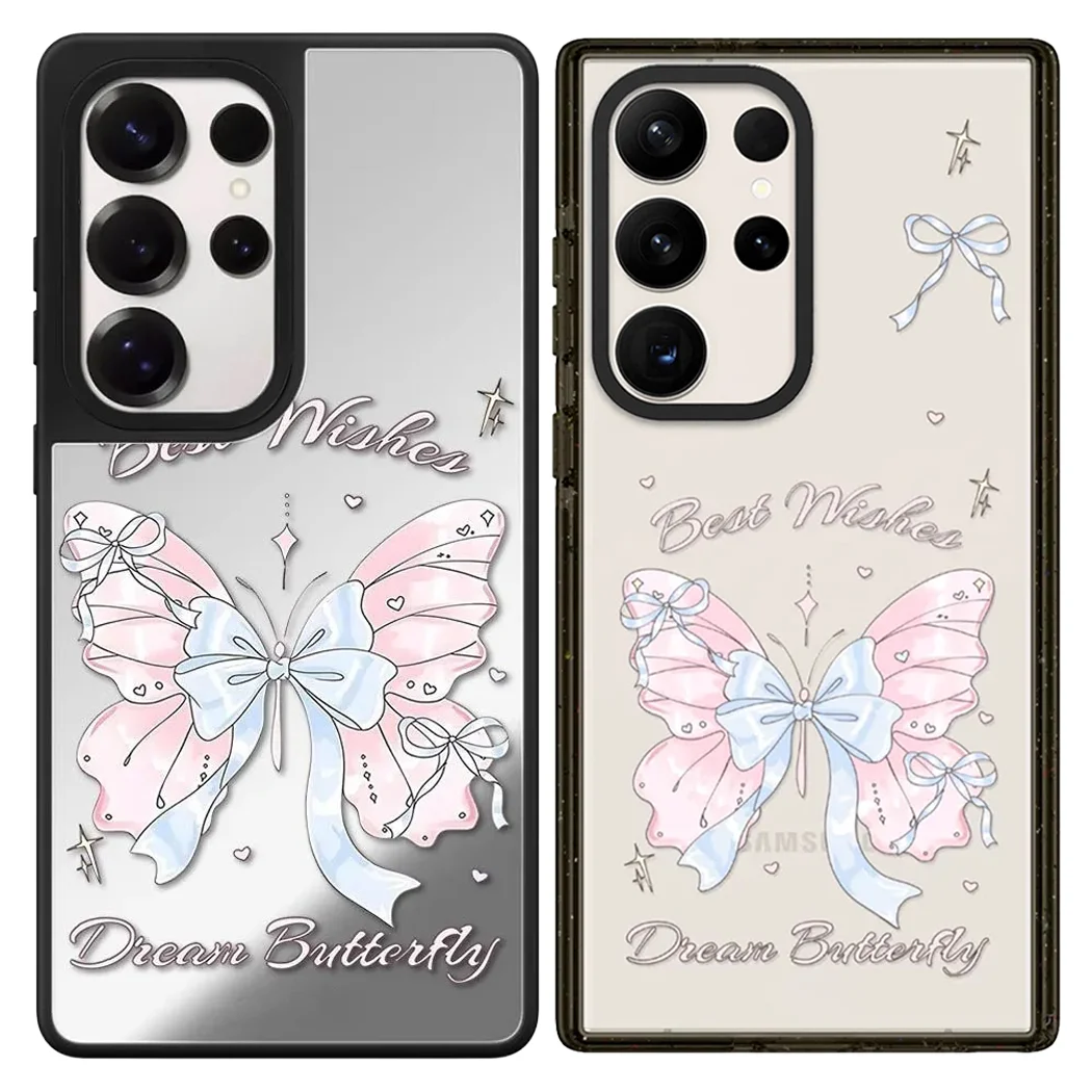 

6031261 Mirror / Acrylic Magnetic Case: Compatible with Samsung Galaxy S23 U S24U S25 S26 Ultra S25+ S26 Plus Shell