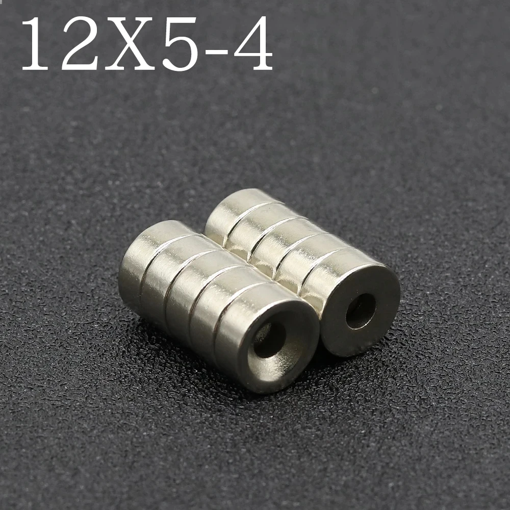 10/20/50/100 Pcs 12x5-4 Neodymium Magnet 12mm x 5mm - 4mm N35 NdFeB Round Super Powerful Strong Permanent Magnetic imanes Disc