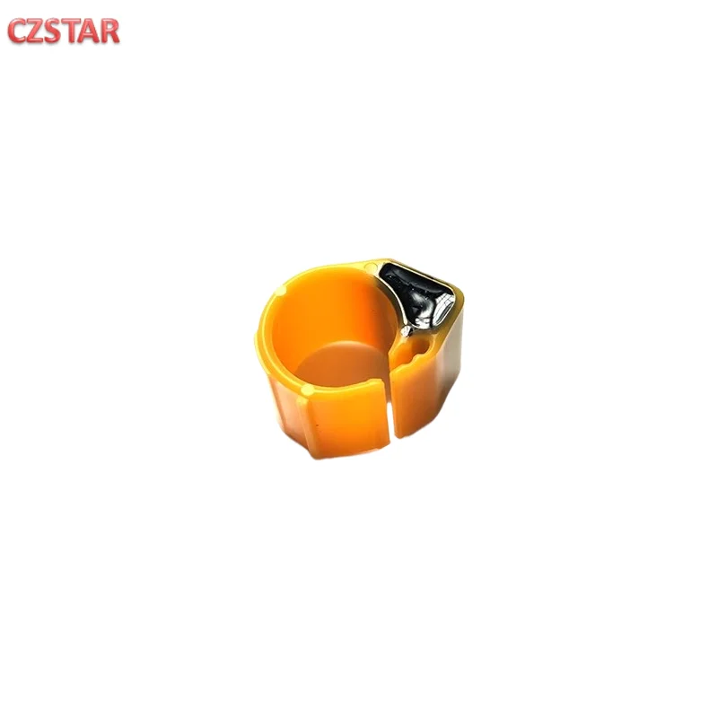 RFID EM4305 칩 RFID 비둘기 반지, 플라스틱 새 다리 링 태그, 134.2Khz, ISO11784, ISO11785, 50 개
