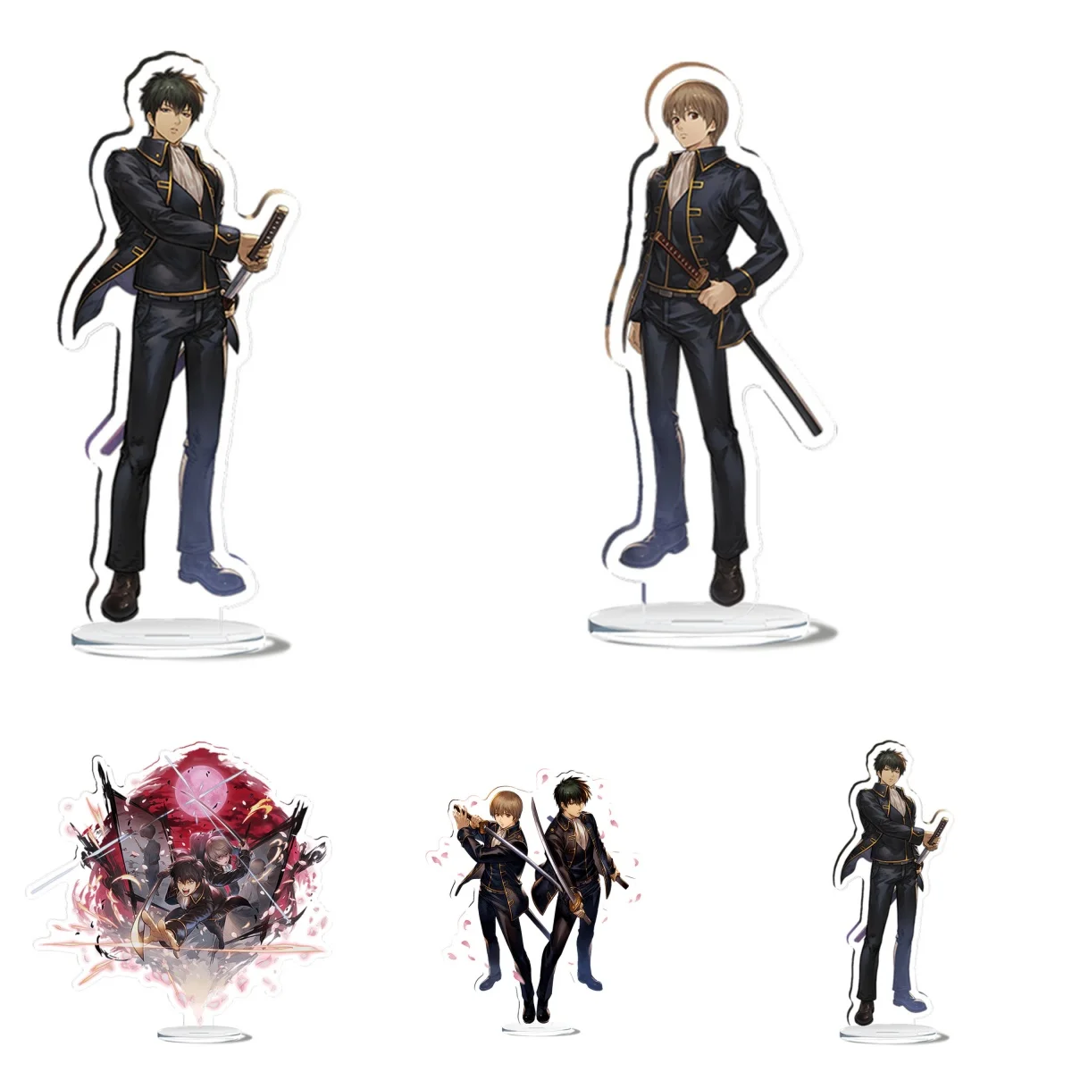 

15CM Anime GINTAMA Acrylic Stand Model Cosplay Characters Ornament Accessories Good birthday Collection Christmas Gifts
