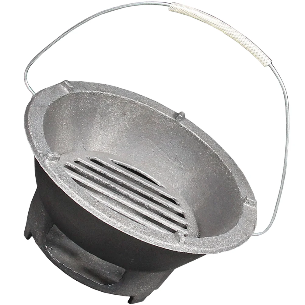 

Outdoor Charcoal Stove Barbecue Supplies Brazier Trustworthy Grilling Bbq Iron Portable Reusable