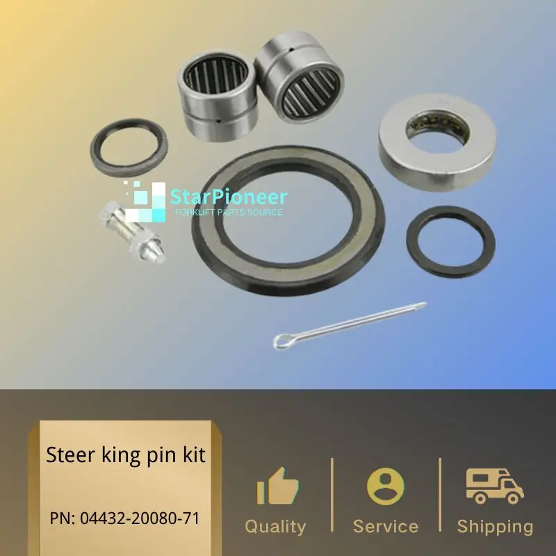 Forklift parts Steering parts King Pin Kits 04432-20080-71,04432-10120-71,04432-20061-71,04432-U1010-71