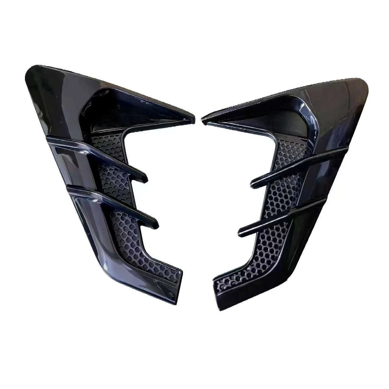 

For Universal Car Shark Gill Side Sticker, ABS Sport Style Body Refit Accessory, Decorative & Anti-Scratch for Auto Exterior