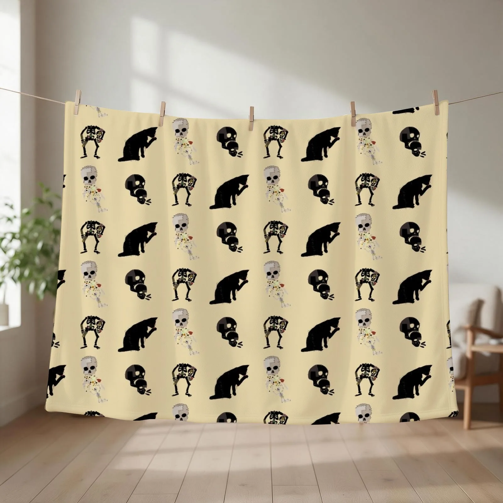 Our Flag Means Death All Crewmate Flag Designs Throw Blanket couch cozy soft plush fuzzy picnic outdoor blanket