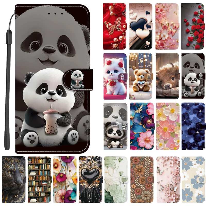 أنيقة الملونة زهرة المحفظة جراب هاتف ل Tecno سبارك الذهاب 2 1 2025 10 10c 20 20c 30c 30 برو 2023 2024 أغطية جلد مغناطيسي #1