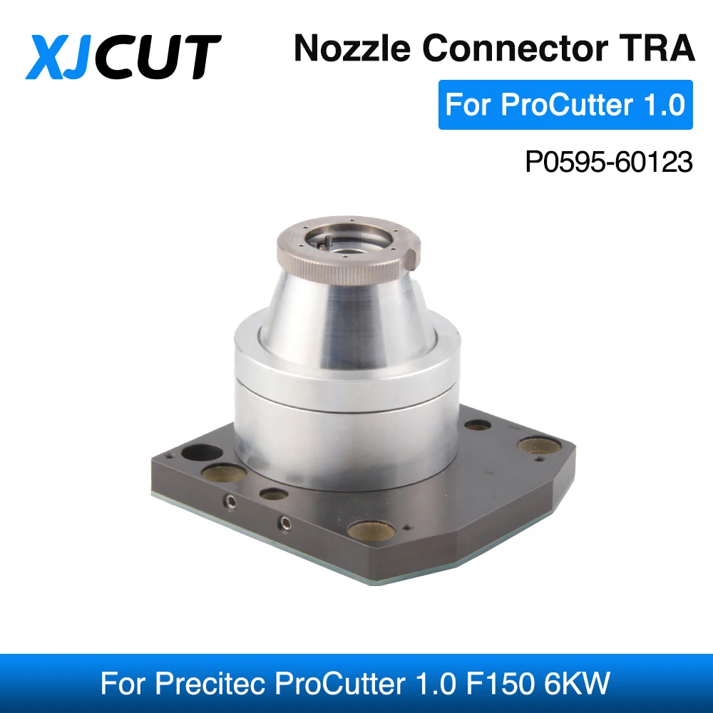 

XJCUT Laser Nozzle Connector Nozzle Connection TRA P0595-60123 F150 6KW For Precitec ProCutter 1.0 Fiber Laser Cutting Head