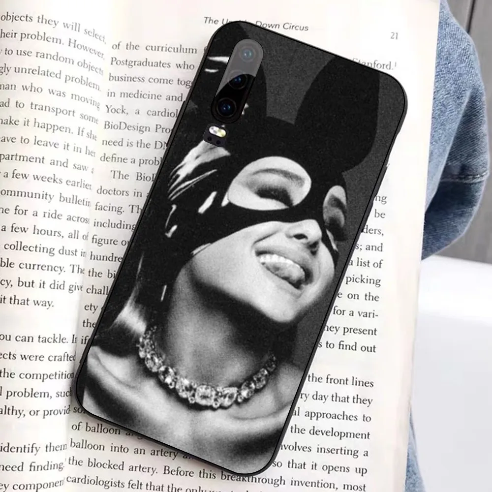 Singer A-Ariana G-Grandes Phone Case For Huawei Honor 10 lite 9 20 7A 9X 30 50 60 70 pro plus Soft Silicone Cover