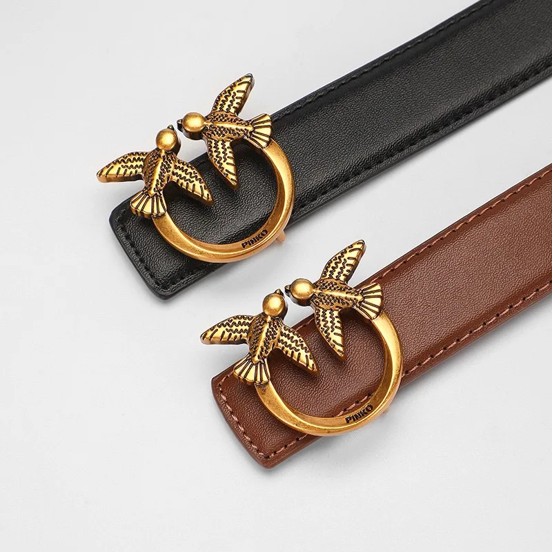 For Pinko Women's Belt Luxury Minimalist Pearl Fashionable Accessory for Daily Commuting And Dating Vintage Condition image 5
