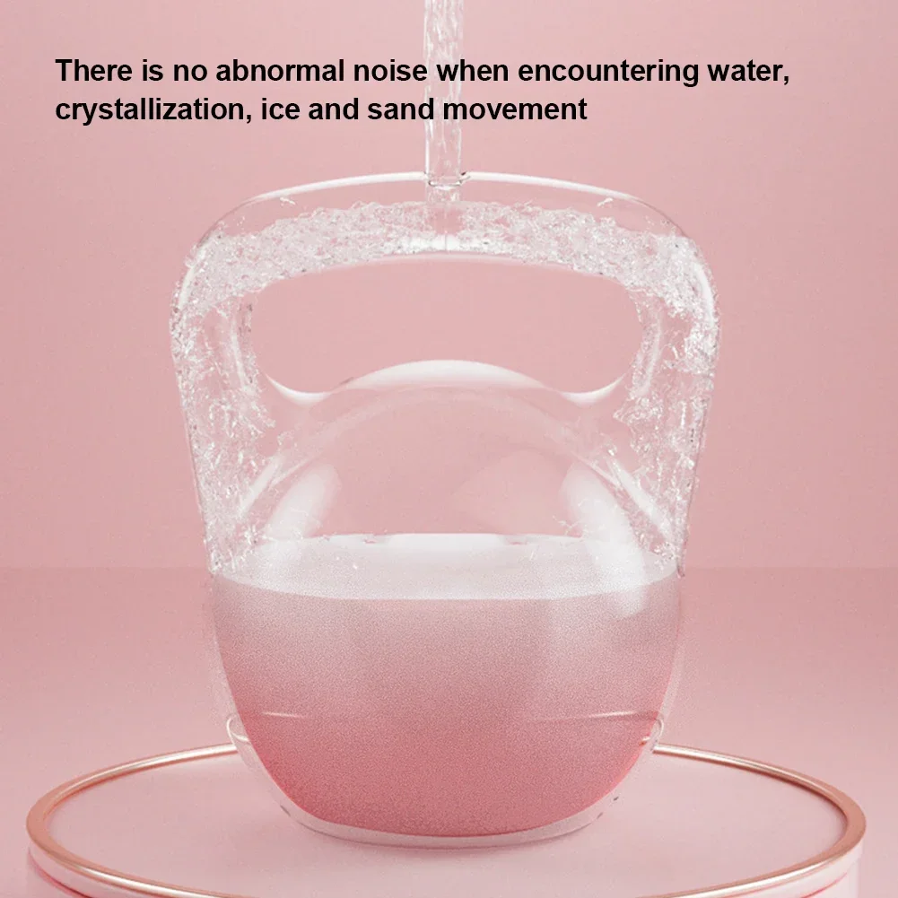 4/6 كجم مملوءة بالماء Kettlebell لينة Kettlebell المضادة للانزلاق قبضة اليد الوزن للتدريبات المنزلية تدريب العضلات Kettlebell القرفصاء العميق #5