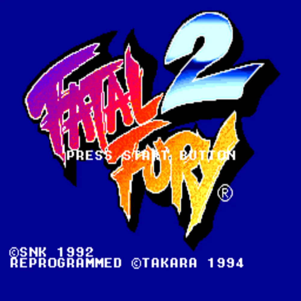 Fatal Fury 2 16bit MD Cartão De Jogo Para Sega Mega Drive Para Genesis