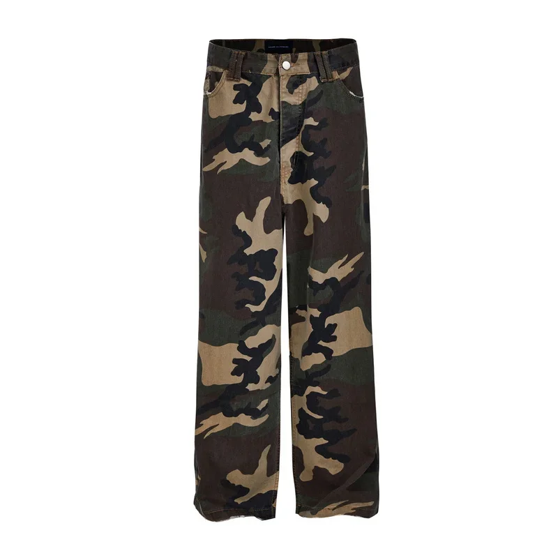 MADE EXTREME Camouflage Military Cargo Pants Japanese Streetwear Tactical Pants