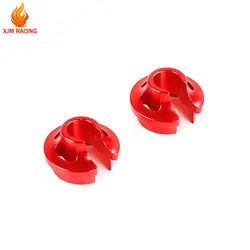 Estremità dell'asta di scossa di alluminio 8mm 2 pz/set per 1/5 HPI ROFUN BAHA ROVAN KING MOTOR BAJA 5B 5T 5SC TRUCK RC CAR RACING TOYS PARTS