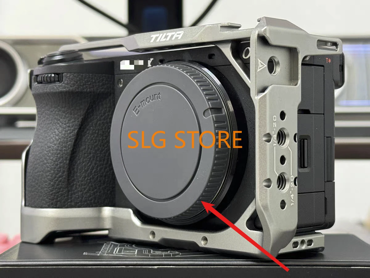 Penutup Belakang Lensa Abu-abu E-mount Baru + Tutup Badan untuk Sony A7 A7S A7M2 A7III A7r A5000 A5100 A6000 A6300 A6500 NEX3 5N 5R 5T NEX7
