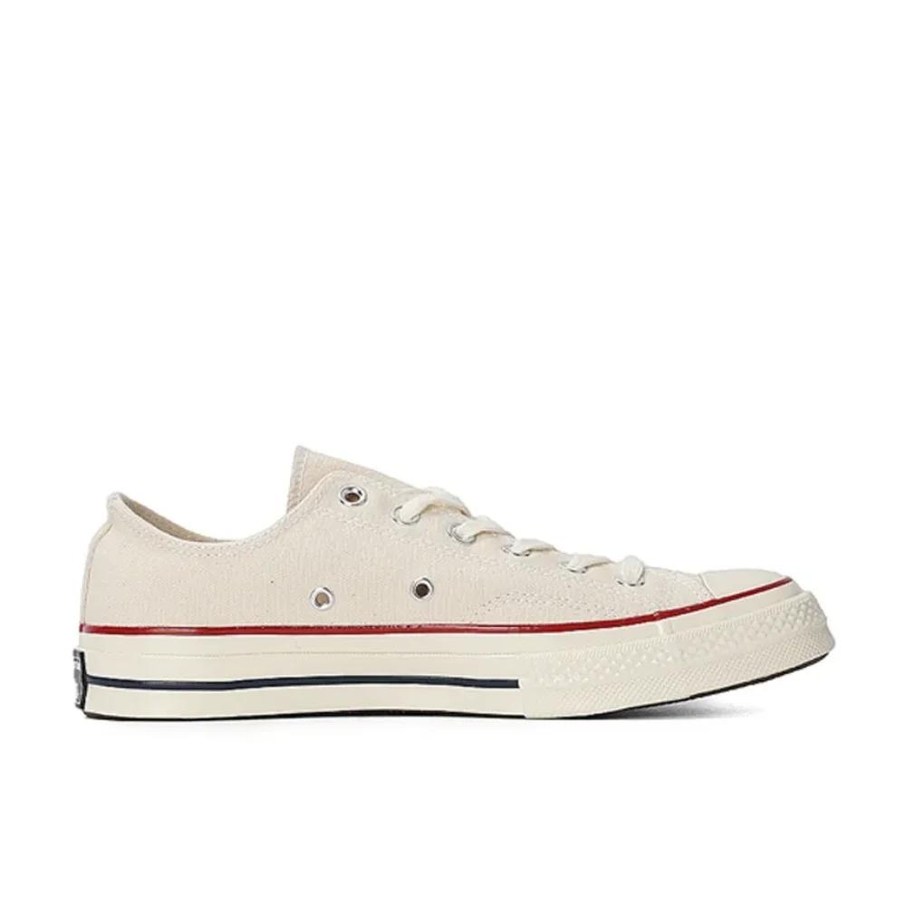 Converse Beige 1970s Chuck Taylor All Star Low Classic Retro Low Top Board Shoes Men's and Women's Casual Shoes